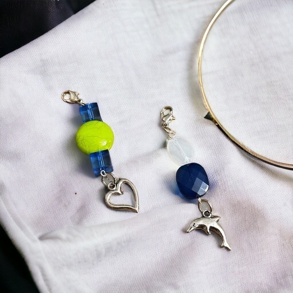 2 piece Blue Charm Set - New - Picture 2 of 4